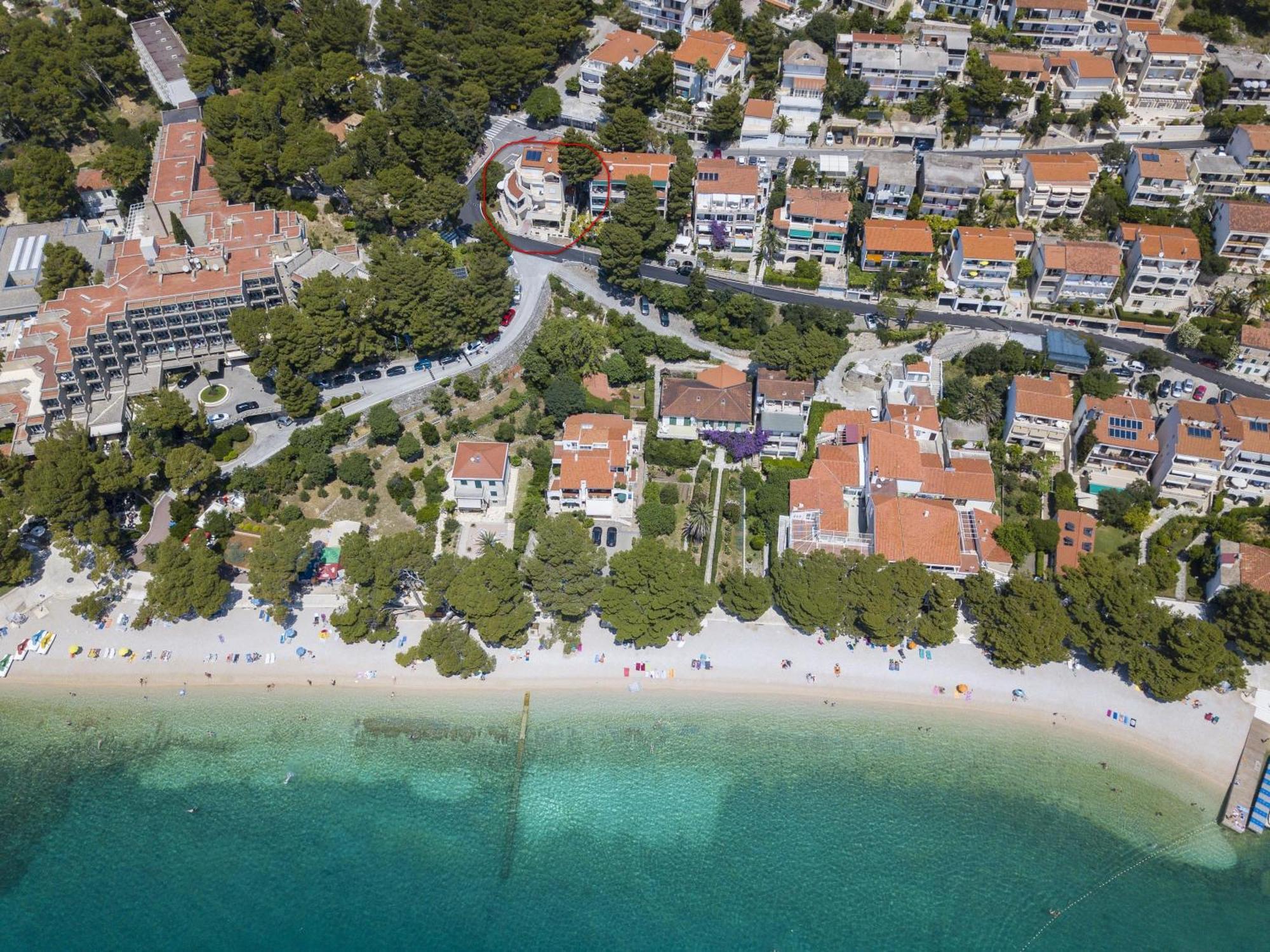 Villa Dalmatino Brela Bagian luar foto