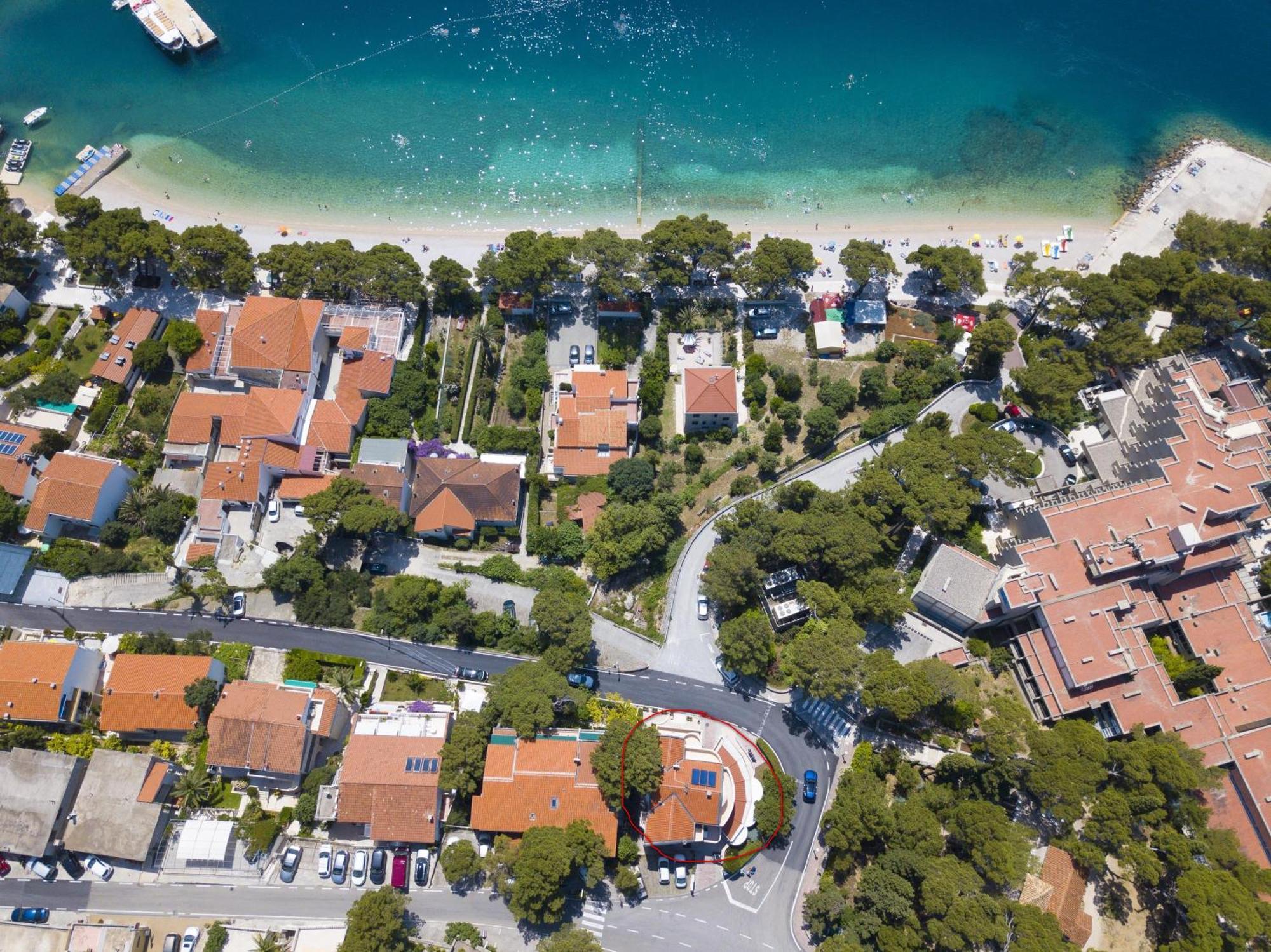 Villa Dalmatino Brela Bagian luar foto