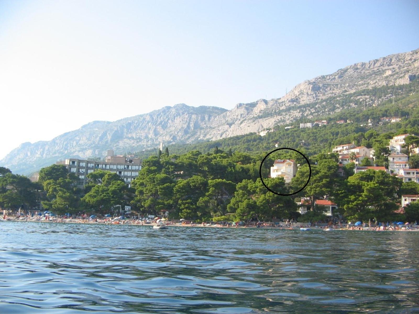Villa Dalmatino Brela Bagian luar foto